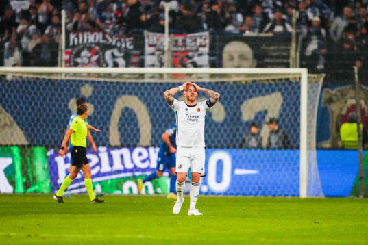 Magnus Eriksson of Djurgården looks dejected