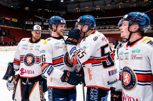 Växjös Victor Stjernborg, Miika Koivisto och Joachim