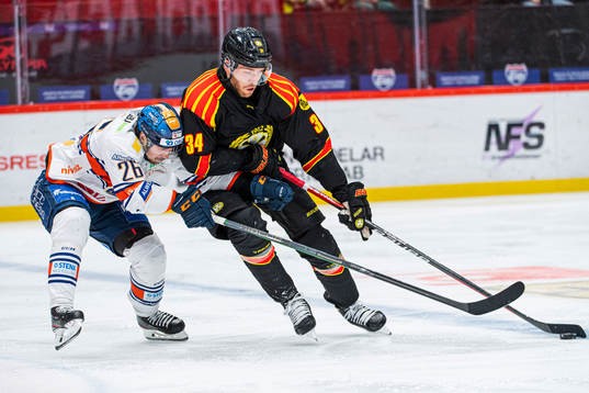 Växjös Joel Kellman och Brynäs Oscar Eklind