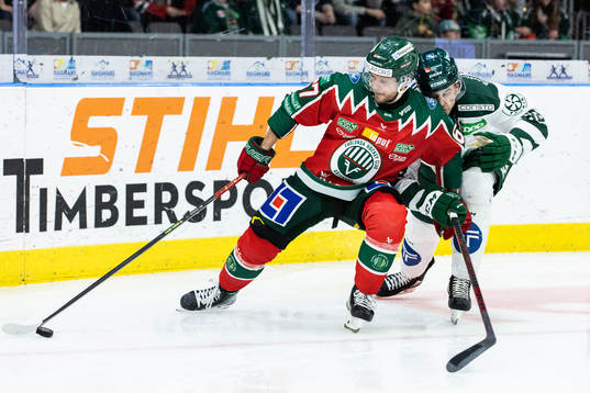 Frölundas Jacob Nilsson och Färjestads Brandon Davidson