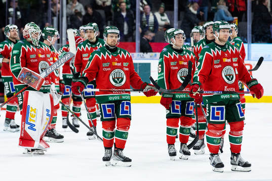 Frölundas spelare deppar