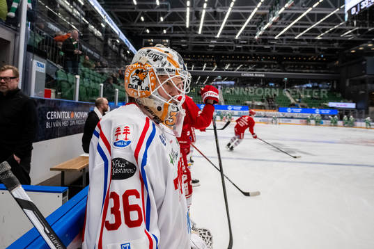 Timrås målvakt Karolus Kaarlehto
