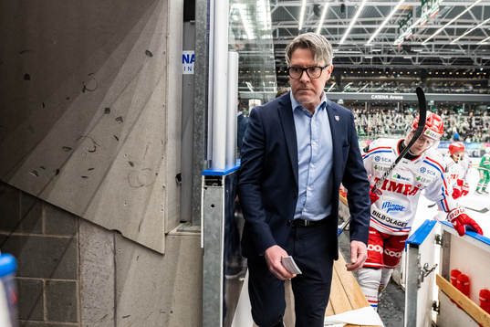 Timrås tränare Anders Karlsson  deppar