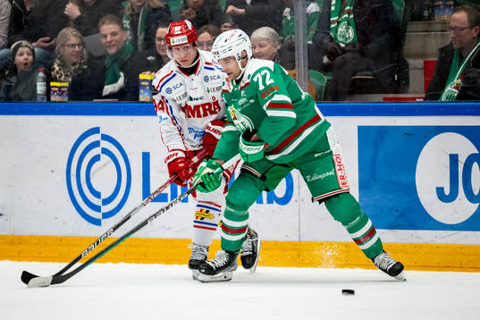 Timrås Olli Palola och Rögles Daniel Zaar