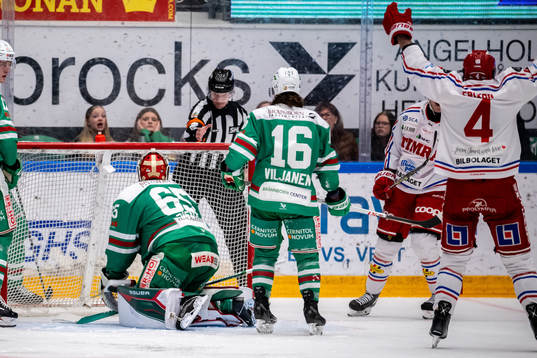 Rögles målvakt Christoffer Rifalk deppar