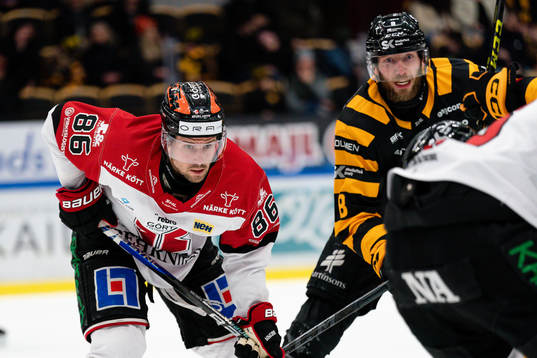 Örebros Mathias Bromé och Skellefteås Petter Granberg