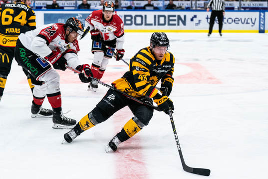 Skellefteås Filip Sandberg och Örebros Jani Lajunen