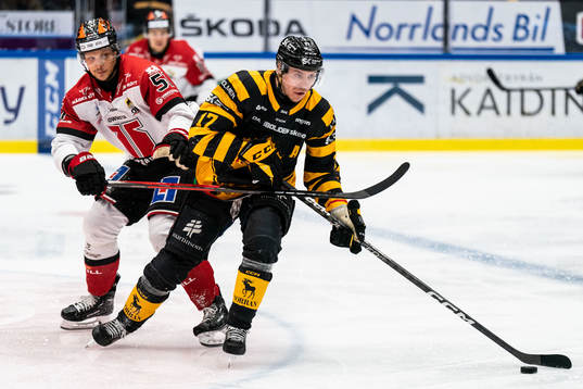 Örebros Kristian Näkyvä och Skellefteås Pär Lindholm