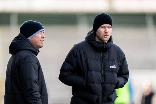 Sportchef Daniel Andersson och assisterande sportchef Ola