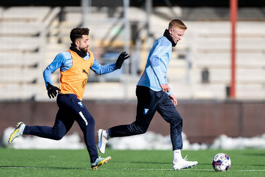 Moustafa Zeidan och Hugo Larsson