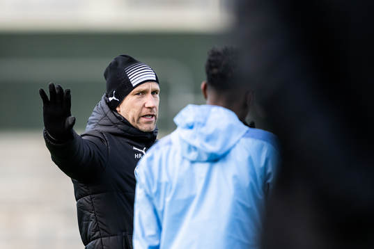 Tränare Henrik Rydström