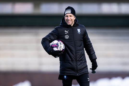 Tränare Henrik Rydström