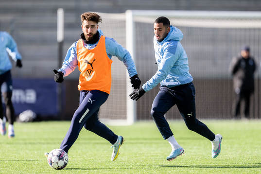 Moustafa Zeidan och Sergio Pena