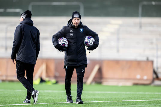 Tränare Henrik Rydström