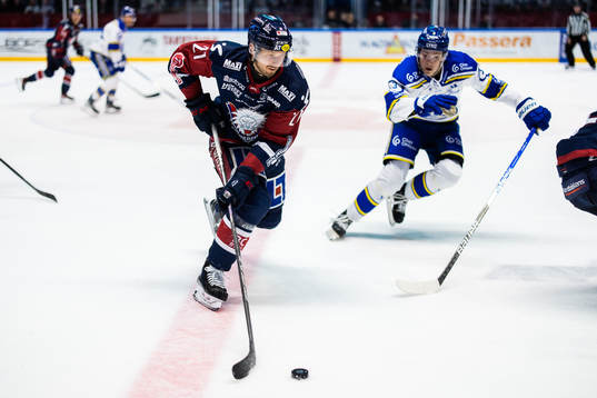 Linköpings Christoffer Ehn och Leksands Anton Johansson