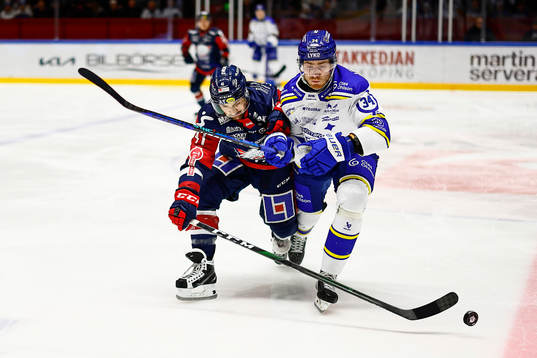 Linköpings Broc Little och Leksands Peter Cehlarik