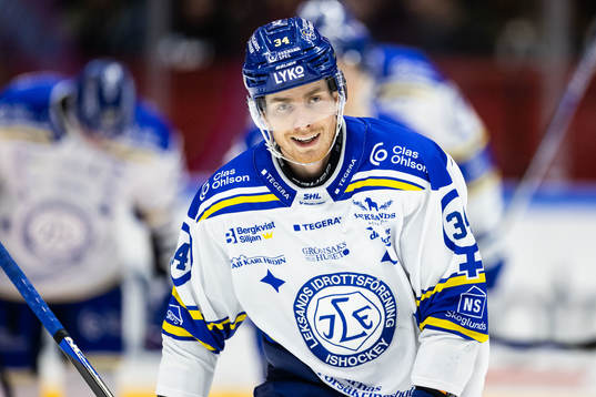 Leksands Peter Cehlarik jublar