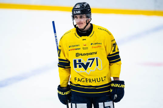 HV71s Herman Hansson reagerar