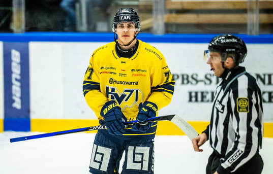 HV71s Herman Hansson får matchstraff