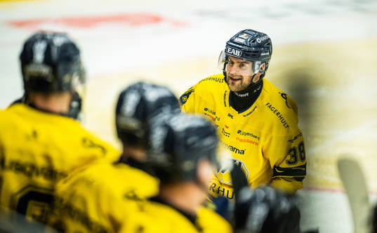 HV71s Nichlas Torp jublar