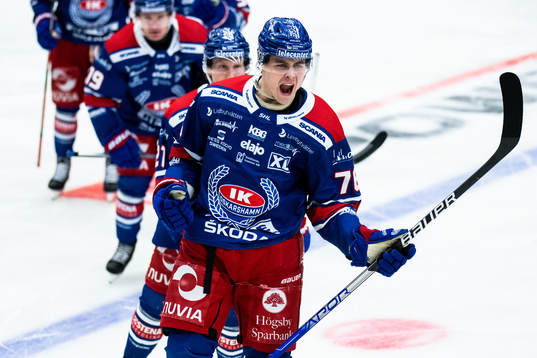 Oskarshamns Emil Lilleberg jublar