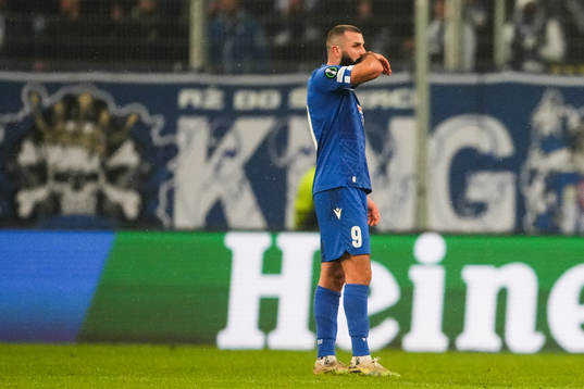 Mikael Ishak of Lech Poznan