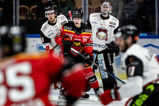 Luleås Marcel Stefancik mot Malmö Redhawks Thomas