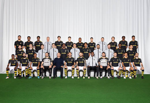 AIK poserar för en lagbild