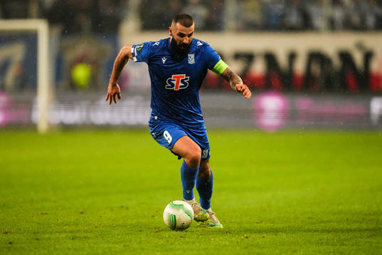 Mikael Ishak of Lech Poznan