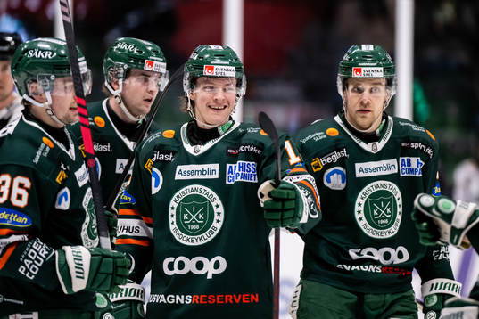 Kristianstads Melker Eriksson jublar