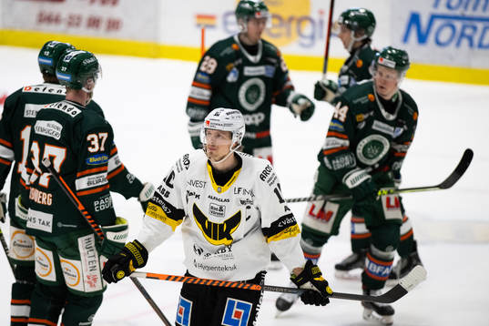 Västerås Jimmie Jansson Lorek deppar medan Kristianstads