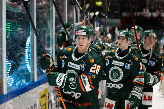 Kristianstads Linus Pettersson jublar