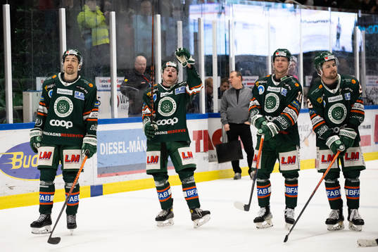 Kristianstads spelare jublar
