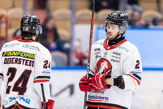 Vita Hästens Anton Björkman deppar