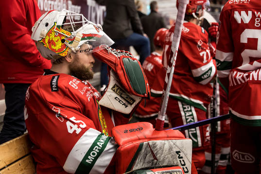 Moras målvakt Andreas Ljunggren deppar