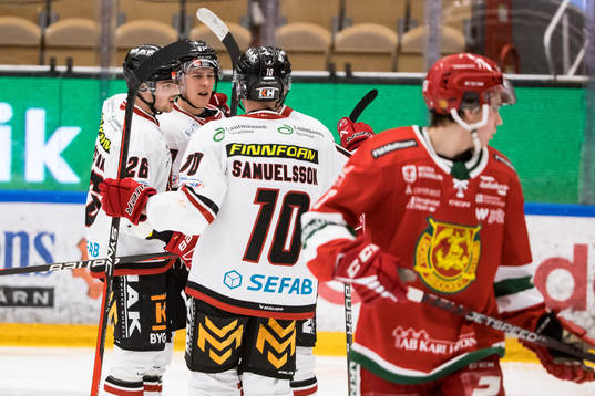 Vita Hästens Georg Weigelt jubel