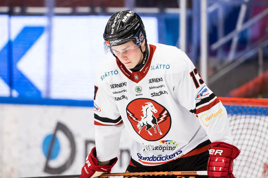 Vita Hästens Filip Wiberg deppar