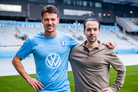 Stefano Vecchia och Filip Lesniewski, agent
