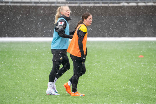 Häckens Anna Sandberg och Ruby Grant