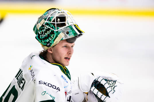 Björklövens målvakt Joona Voutilainen