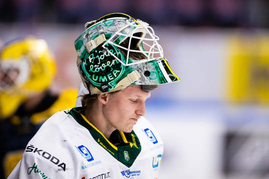 Björklövens målvakt Joona Voutilainen