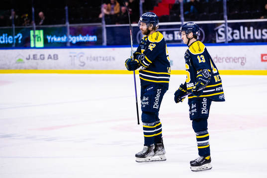 Södertäljes Christopher Liljewall och Patrick Newell