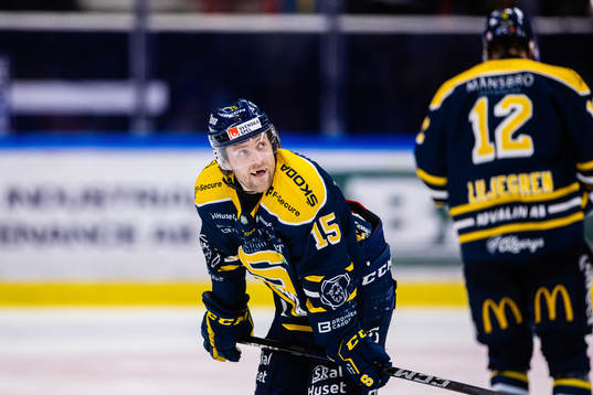 Södertäljes Albin Carlson deppar