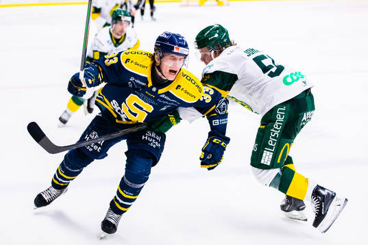 Södertäljes Filiph Engsund reagerar