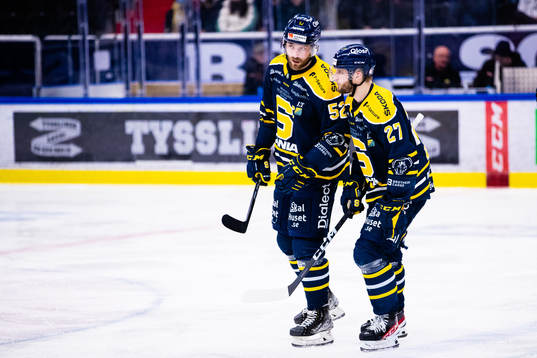 Södertäljes Christopher Liljewall och Daniel Norbe