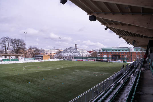 Vy över Hammarby IP
