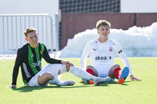GAISs Julius Lindberg och Helsingborgs Casper Widell