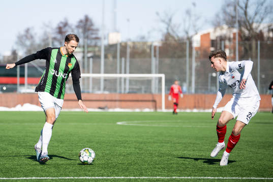 GAIS Gustav Lundgren och Helsingborgs Simon Bengtsson