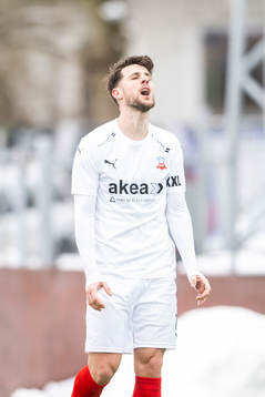 Helsingborgs Oliver Stojanovic Fredin deppar