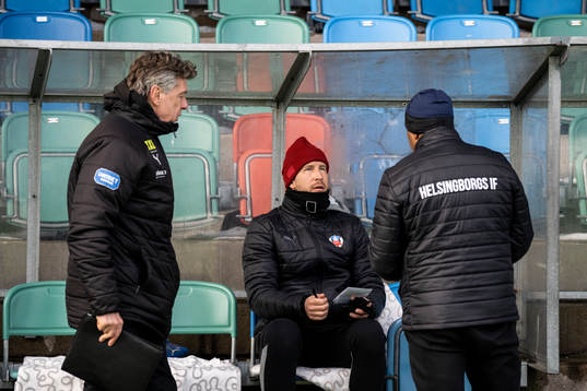Helsingborgs målvaktstränare Sven Andersson , tränare